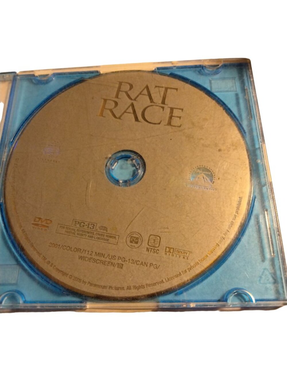 Rat Race DVD Comedy Paramount Widescreen PG 13